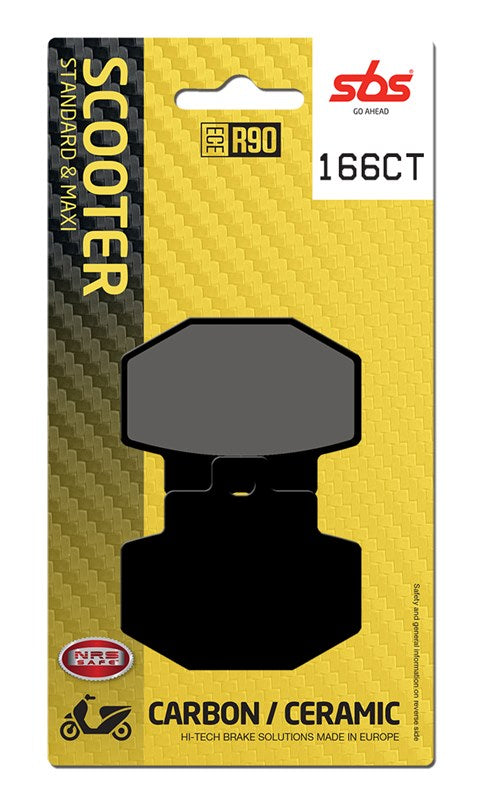 SBS Motorcycle Brake Pads 166CT