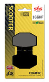 SBS Motorcycle Brake Pads 166HF