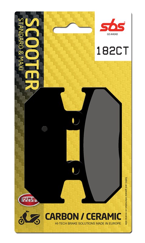 SBS Motorcycle Brake Pads 182CT