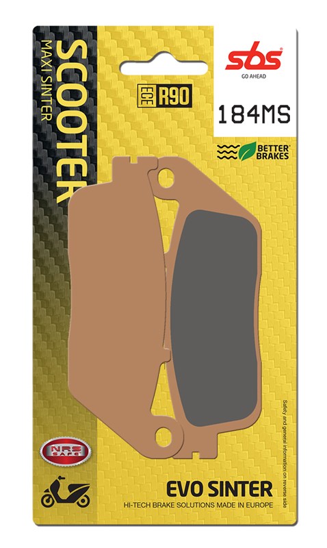 SBS Motorcycle Brake Pads 184MS