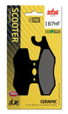 SBS Motorcycle Brake Pads 187HF