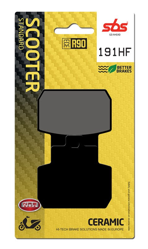 SBS Motorcycle Brake Pads 191HF