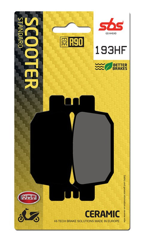 SBS Motorcycle Brake Pads 193HF