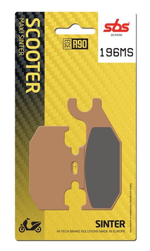 SBS Motorcycle Brake Pads 196MS
