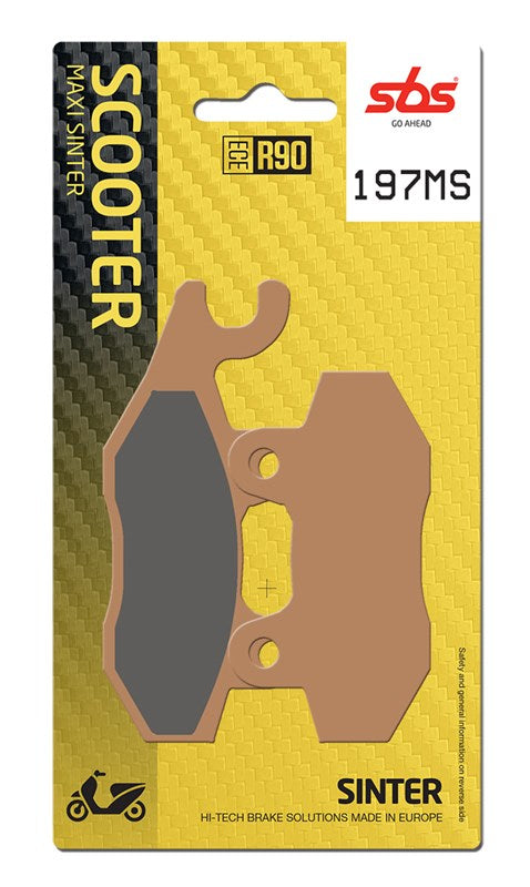 SBS Motorcycle Brake Pads 197MS