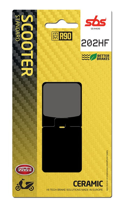 SBS Motorcycle Brake Pads 202HF