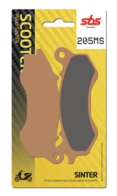 SBS Motorcycle Brake Pads 205MS