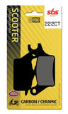 SBS Motorcycle Brake Pads 222CT