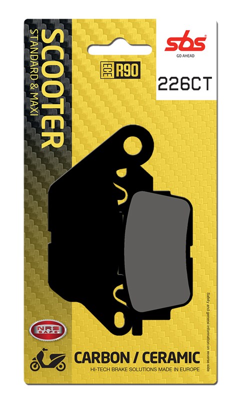 SBS Motorcycle Brake Pads 226CT