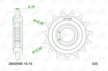 Load image into Gallery viewer, AFAM Standard Motorcycle Steel Front Sprocket 28405NR