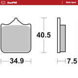 Moto-Master Motorcycle Brake Pads 405505