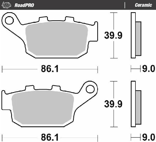 Moto-Master Motorcycle Brake Pads 407704