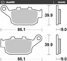 Load image into Gallery viewer, Moto-Master Motorcycle Brake Pads 407704