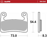 Moto-Master Motorcycle Brake Pads 413505