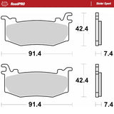 Moto-Master Motorcycle Brake Pads 416905