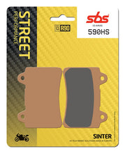 Load image into Gallery viewer, SBS Motorcycle Brake Pads 590HS
