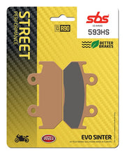 Load image into Gallery viewer, SBS Motorcycle Brake Pads 593HS