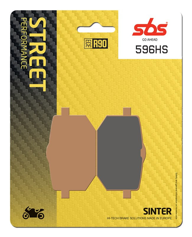 SBS Motorcycle Brake Pads 596HS