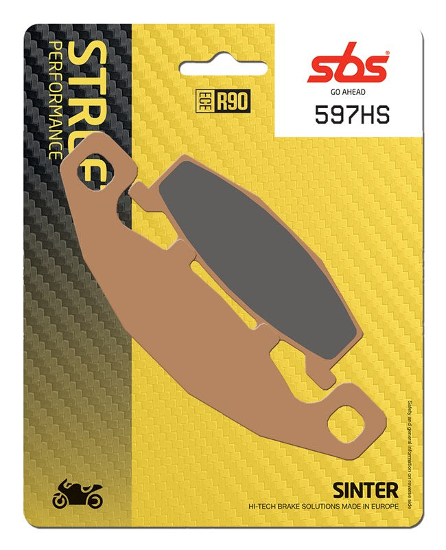 SBS Motorcycle Brake Pads 597HS
