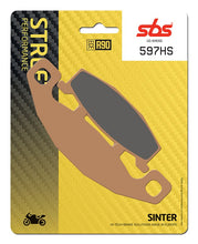 Load image into Gallery viewer, SBS Motorcycle Brake Pads 597HS
