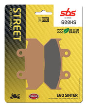 Load image into Gallery viewer, SBS Motorcycle Brake Pads 600HS