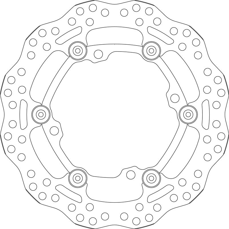 SBS Motorcycle Upgrade Brake Disc 6017