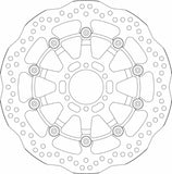 SBS Motorcycle Upgrade Brake Disc 6024A