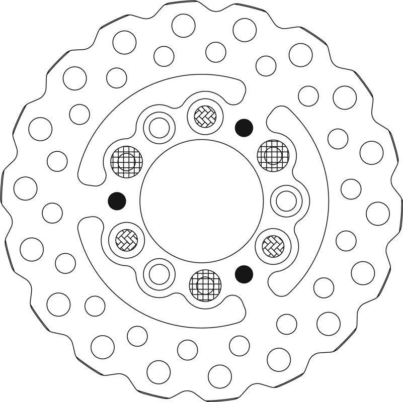 SBS Motorcycle Upgrade Brake Disc 6025