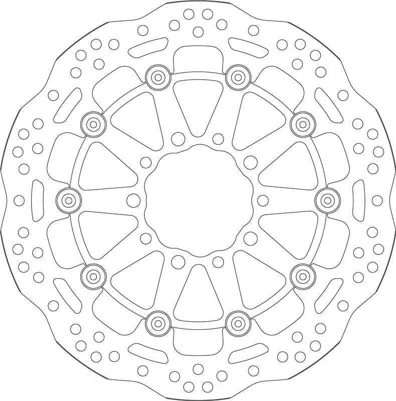 SBS Motorcycle Upgrade Brake Disc 6035A