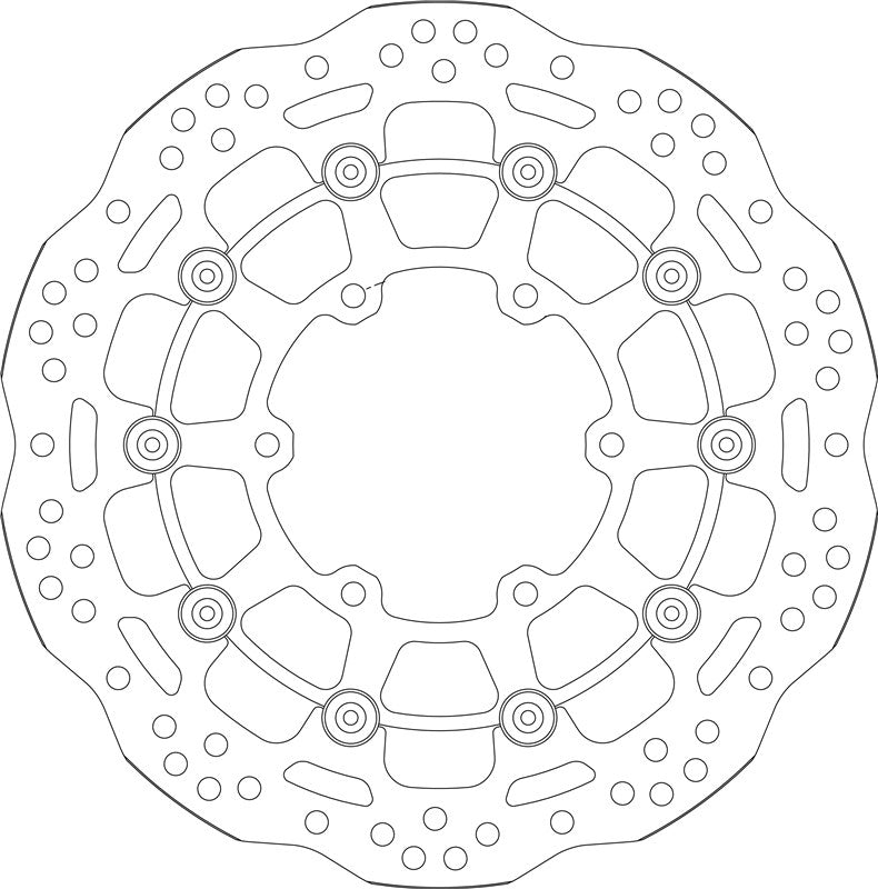 SBS Motorcycle Upgrade Brake Disc 6036A