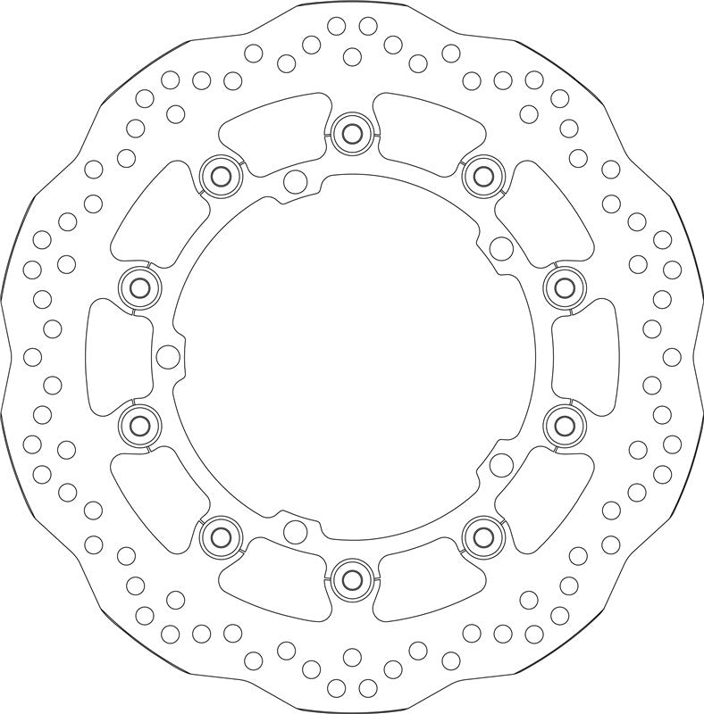 SBS Motorcycle Upgrade Brake Disc 6047