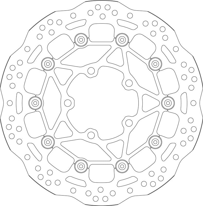 SBS Motorcycle Upgrade Brake Disc 6075