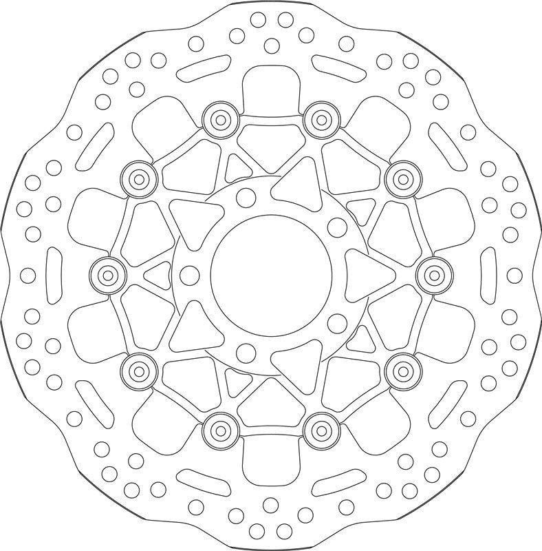 SBS Motorcycle Upgrade Brake Disc 6083