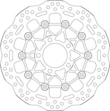 SBS Motorcycle Upgrade Brake Disc 6083