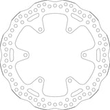 SBS Motorcycle Upgrade Brake Disc 6087