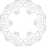SBS Motorcycle Upgrade Brake Disc 6095