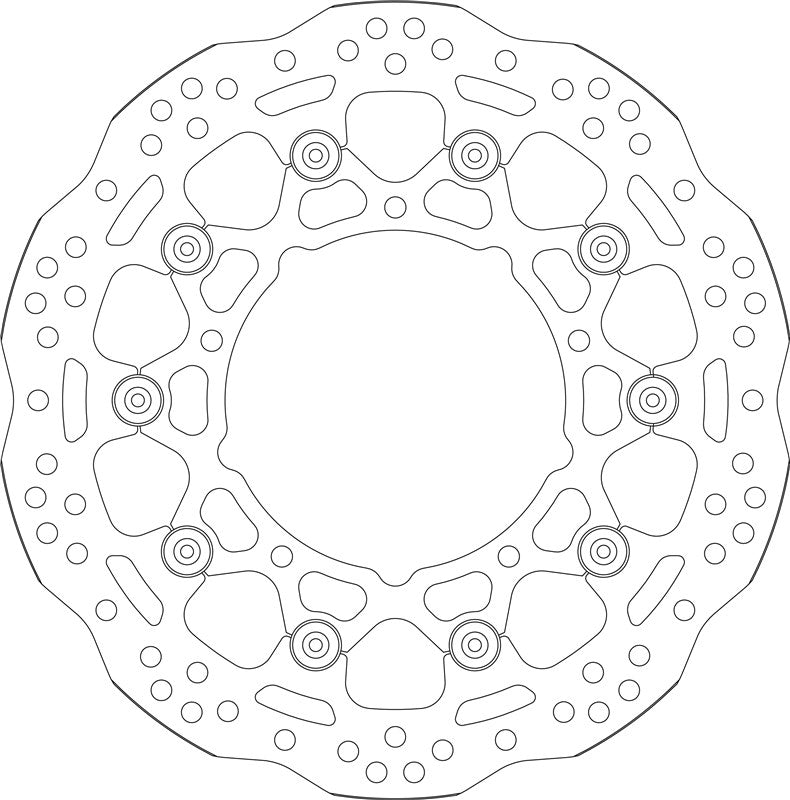 SBS Motorcycle Upgrade Brake Disc 6107A