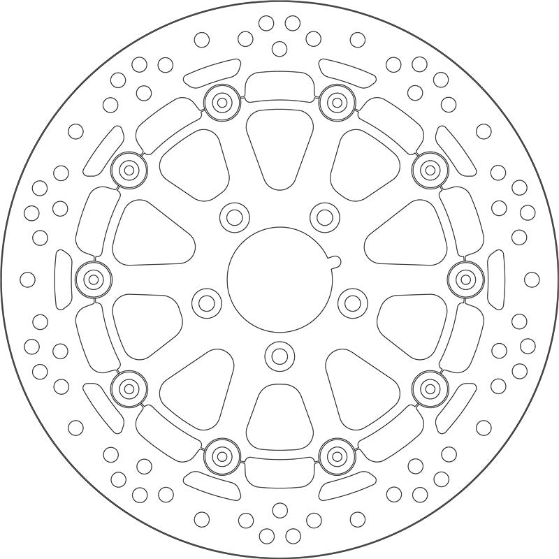 SBS Motorcycle Upgrade Brake Disc 6143