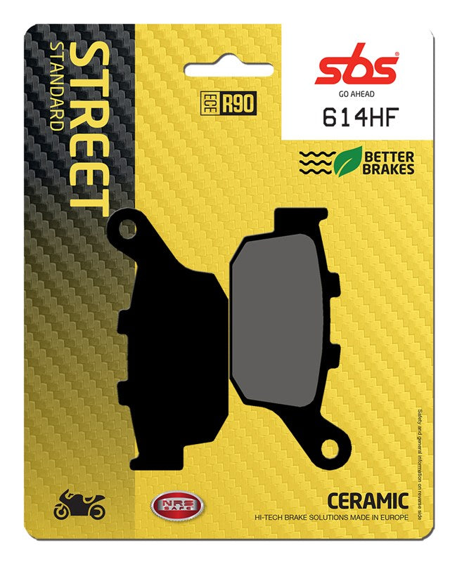 SBS Motorcycle Brake Pads 614HF