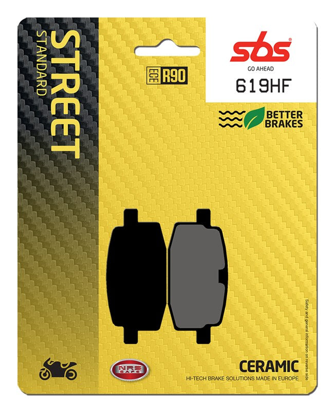 SBS Motorcycle Brake Pads 619HF