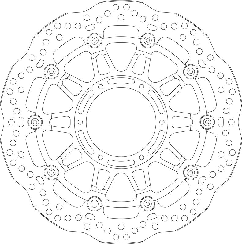 SBS Motorcycle Upgrade Brake Disc 6261