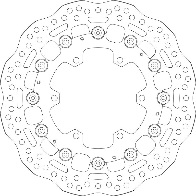 SBS Motorcycle Upgrade Brake Disc 6278A