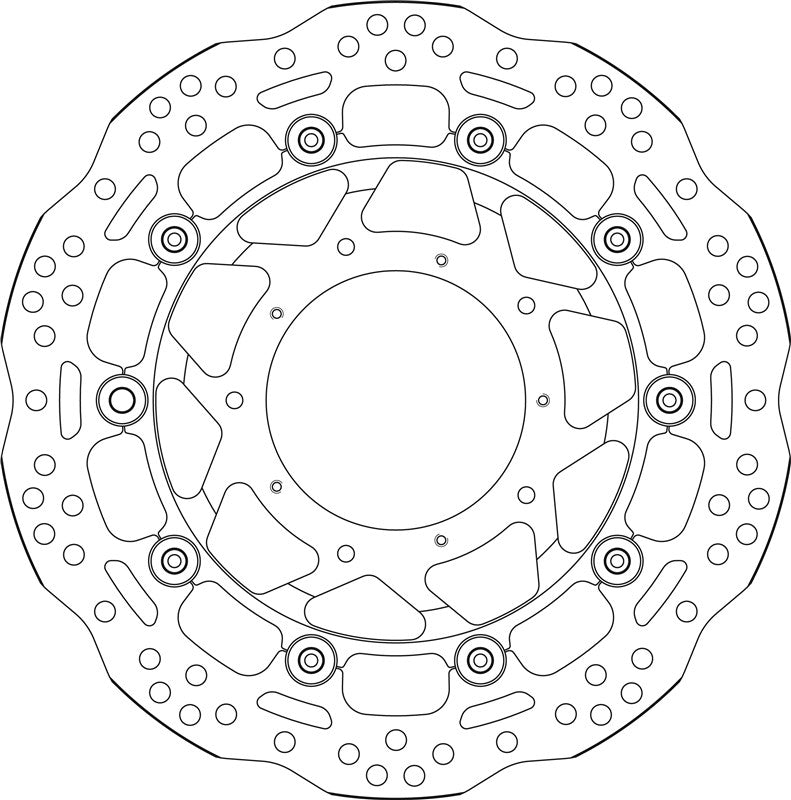 SBS Motorcycle Upgrade Brake Disc 6351A