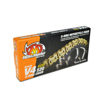 Load image into Gallery viewer, Moto-Master Motorcycle Chain V4 520 O-ring 652002