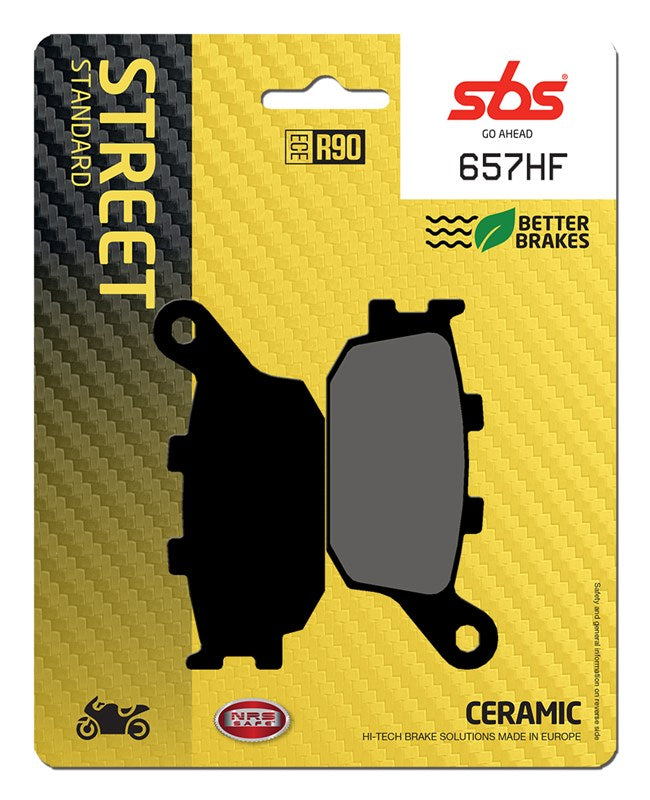 SBS Motorcycle Brake Pads 657HF