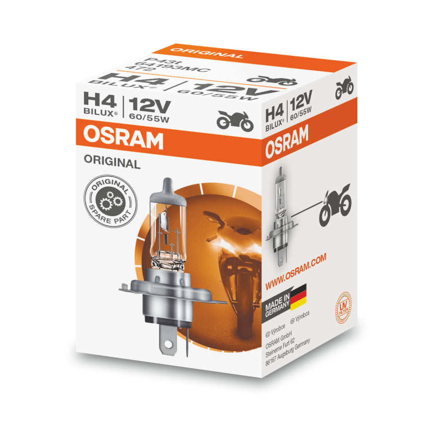 Osram 12V 60/55W H4 Standard P43T
