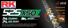 Load image into Gallery viewer, RK 525XSO RX-Ring Motorcycle Chain