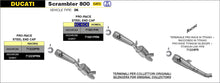 Load image into Gallery viewer, Arrow Motorcycle Exhaust - Ducati Scrambler 800: 2021 - 2022