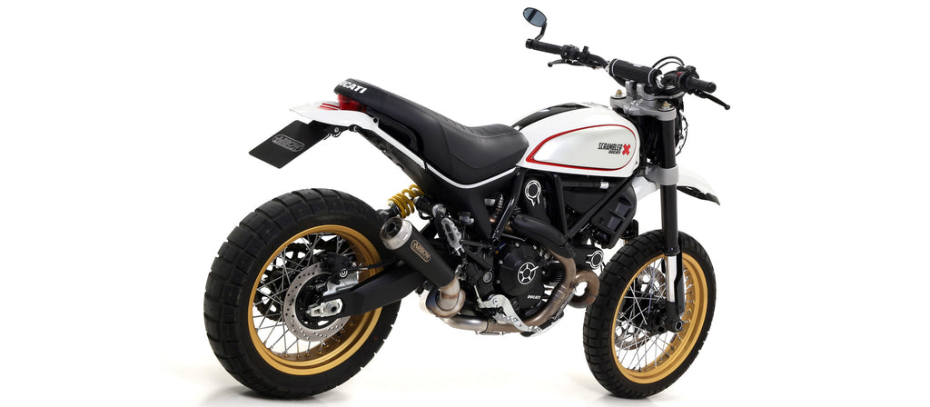 Arrow Motorcycle Exhaust - Ducati Scrambler 800 Desert Sled: 2017 - 2020