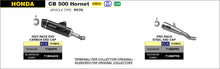 Load image into Gallery viewer, Arrow Motorcycle Exhaust - Honda CB500 Hornet: 2024